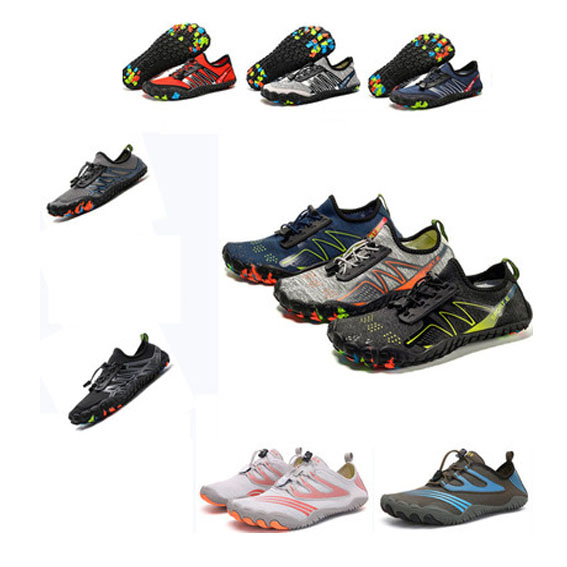 Breathable five fingers wading lovers beach skid hiking hiking swimming outdoor sports creek tracing shoes