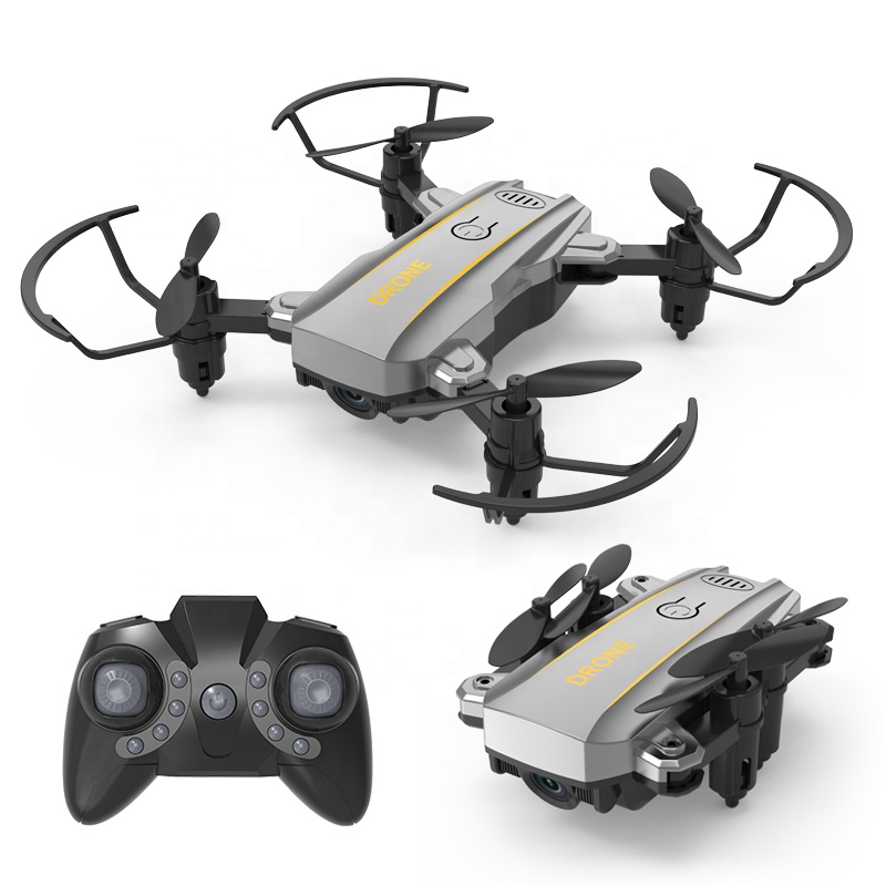 Camoro Quadcopter Drone с камерой на дистанционном управлении, беспилотный летательный аппарат Wi-Fi мини-Дрон с камерой