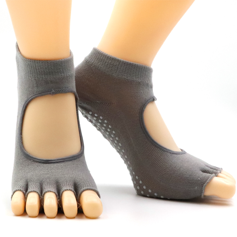 Non-Slip по оптовой цене; Благоприятная для кожи; Женские носки для занятий йогой
