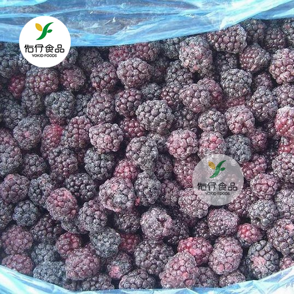 Sell Best Price Certified Quality Passed HACCP Bulk Wholesale Fresh IQF Freezing Type Frozen Blackberry Whole Fruit