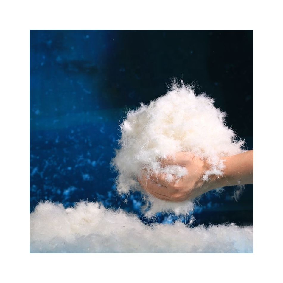 Factory Direct Sale White 75% Washed Duck Down High Fluffy Down Filling Material