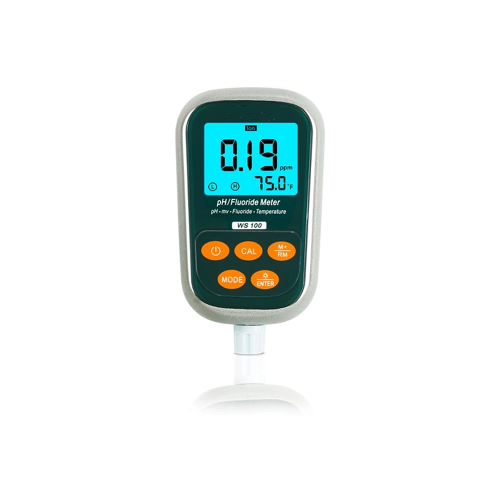 WS200 Fluoride/pH/Conductivity 7-in-1 Automatic calibration Portable Meter Kit