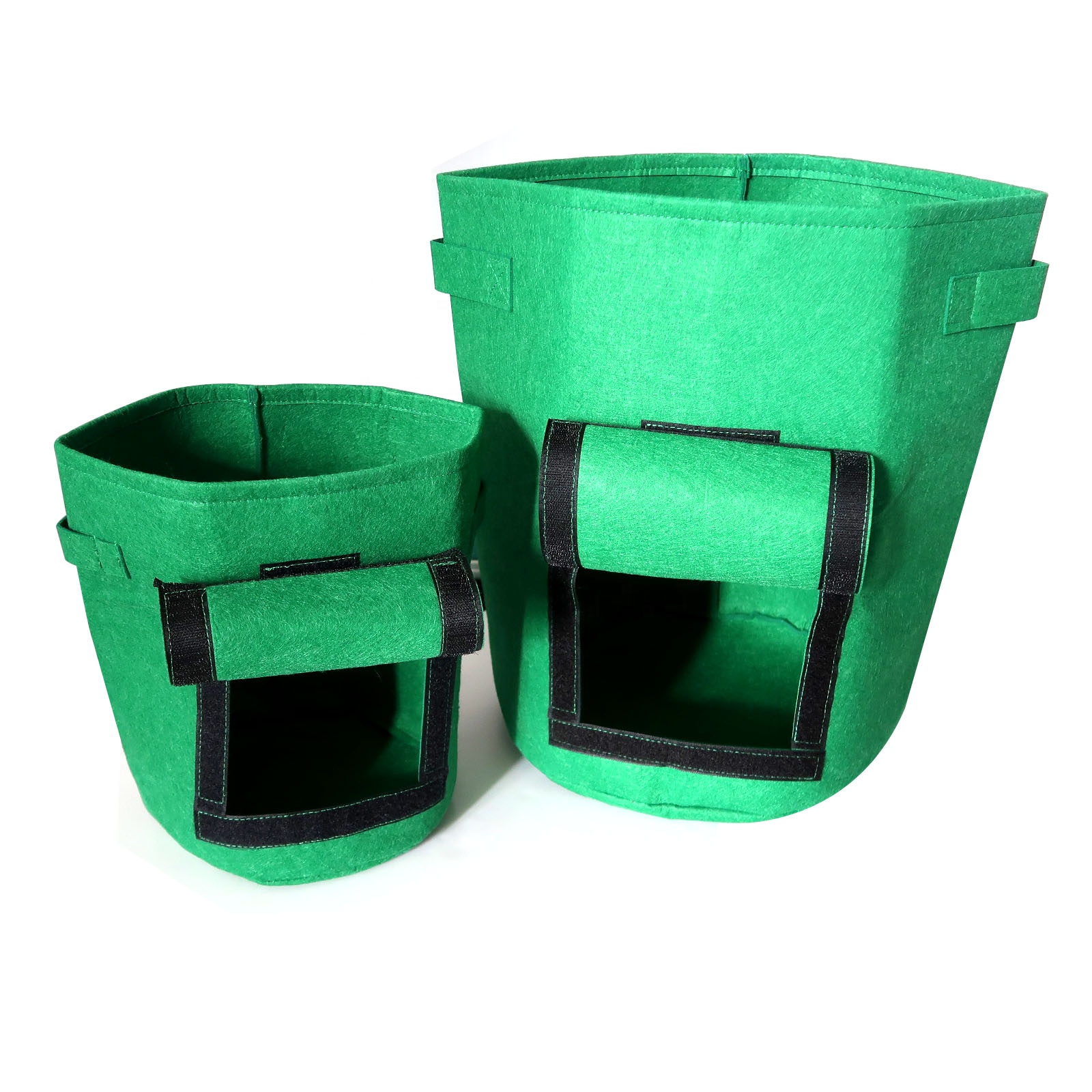 Felt Large Capacity Waterproof seedling garden plants nursery bags non woven fabrics Felt potato plant bag