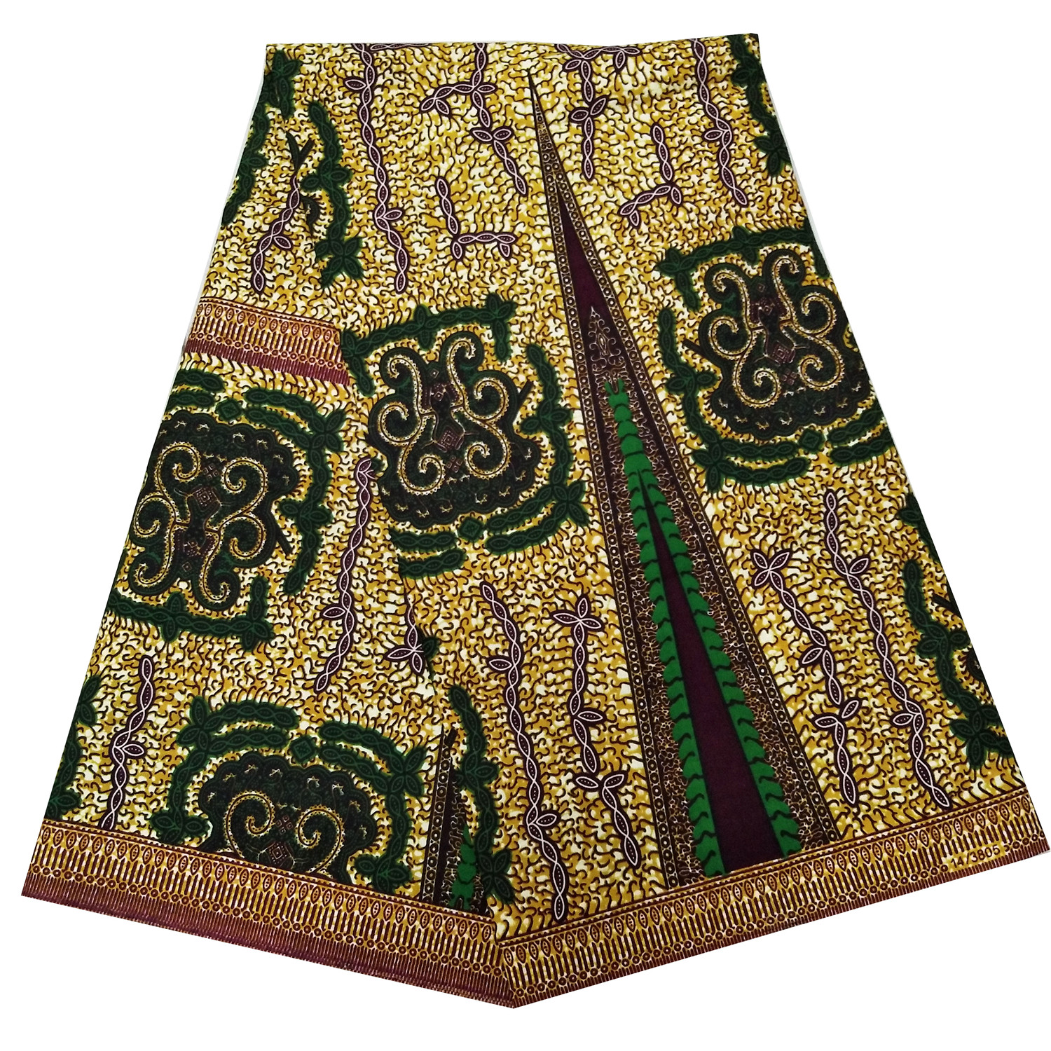2019 new designs African Wax print fabric wax Ankara wax fabric 100% cotton V762