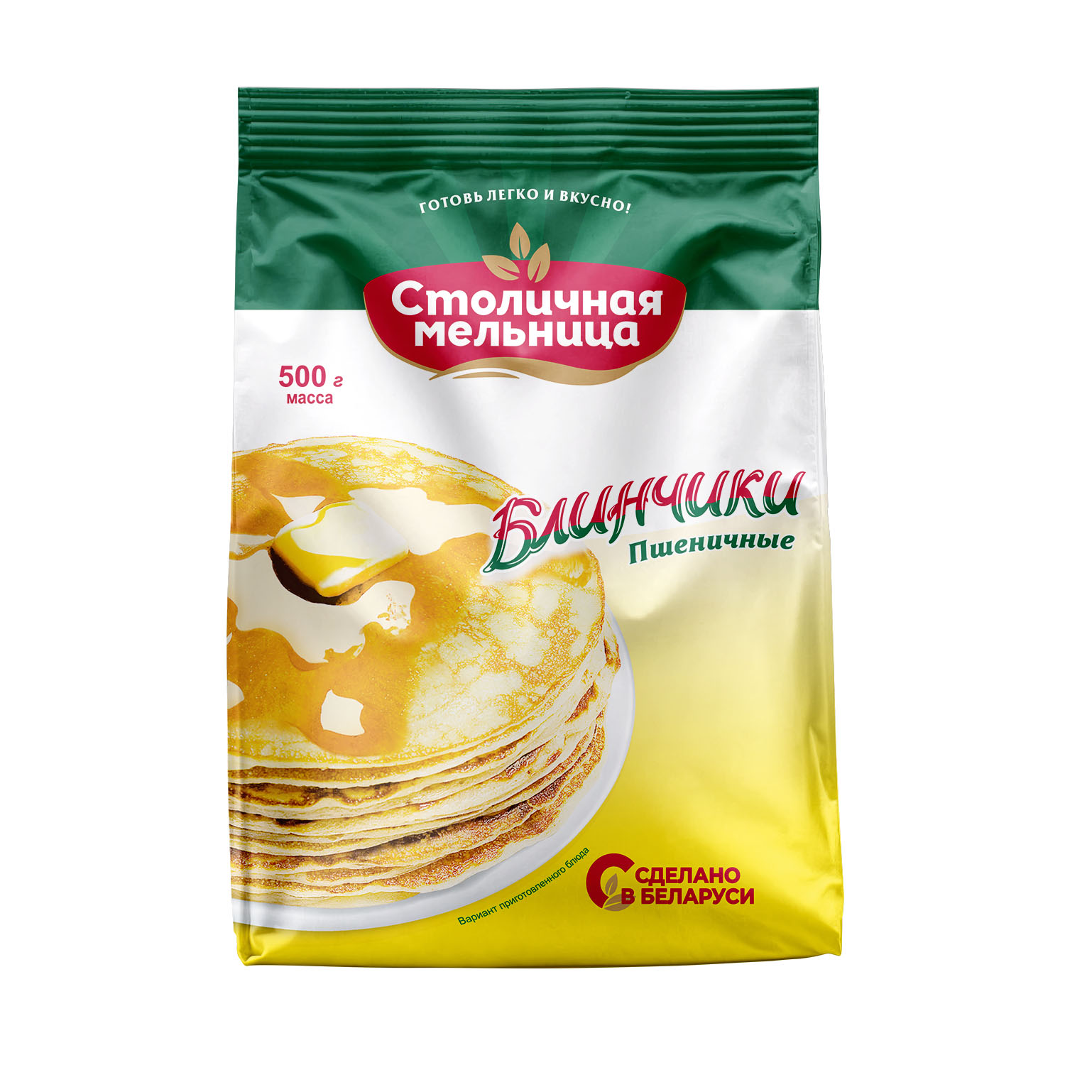 0.5 kg wheat pancakes easy to cook flour mix with sugar and milk powder ready to cook pastry mixes from Belarus manufacturer