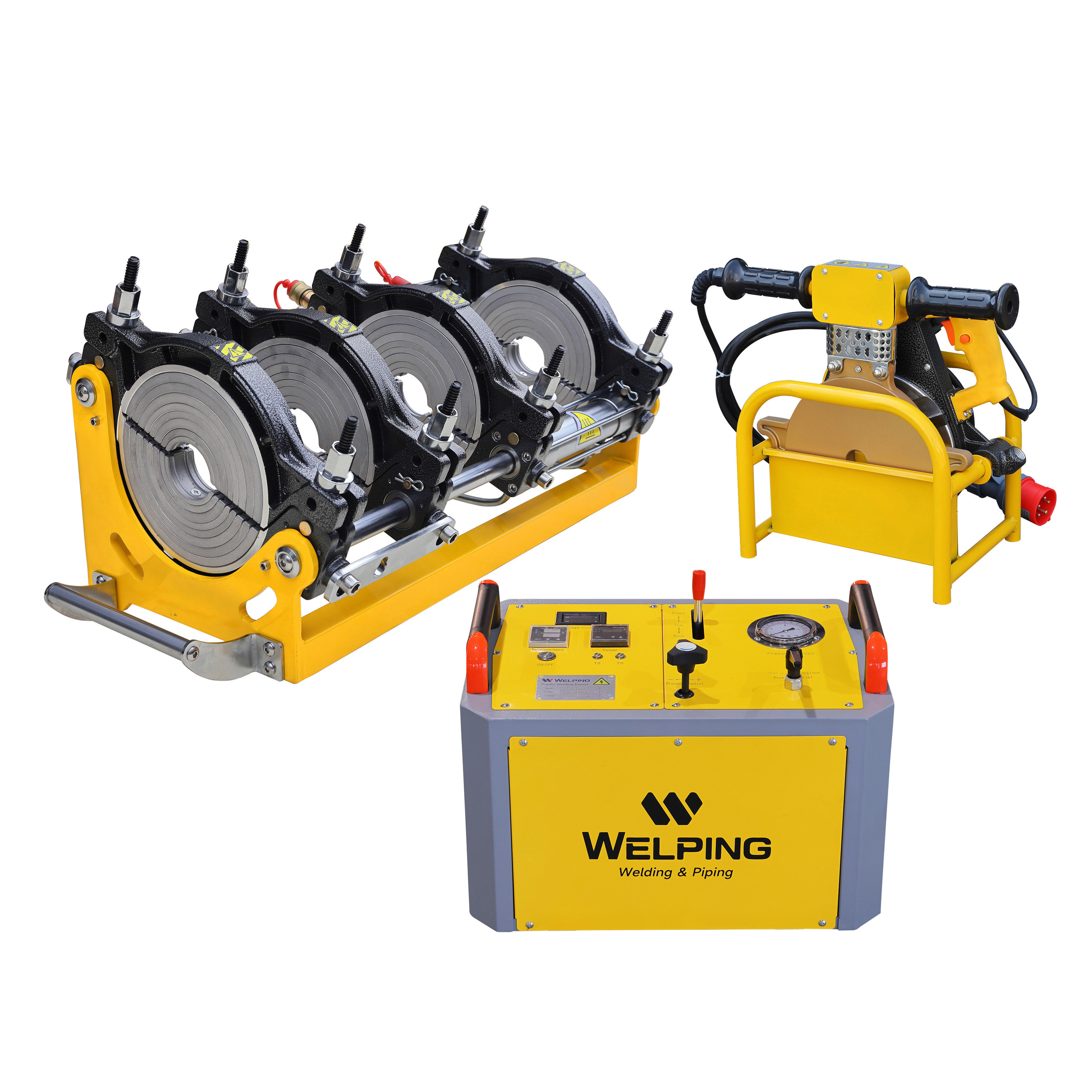 200mm Hot Melt Weld Machine for PE,PPR pipes