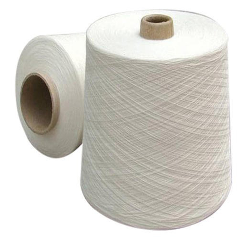 20s/3 Raw White Cotton Yarn For Sewing Machine