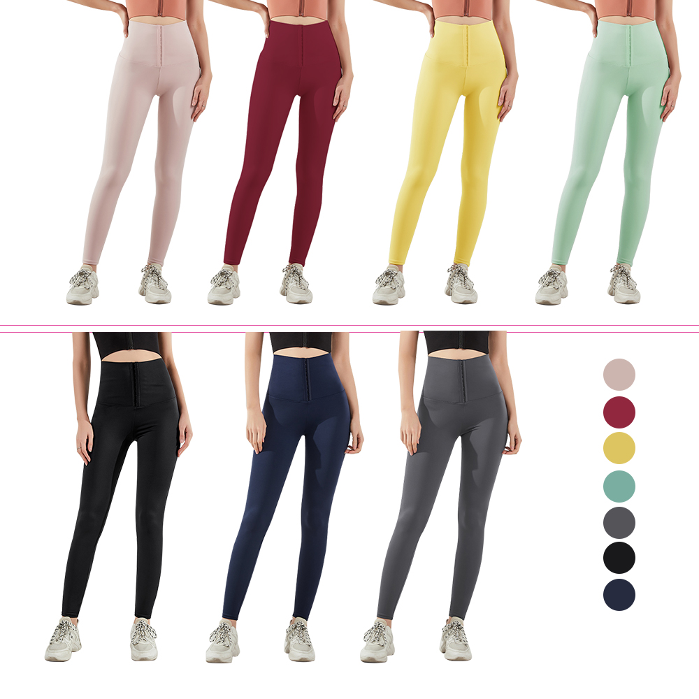 S-SHAPER для женщин, крючки, станок и корректирующий корсет леггинсы Body Shaper тренажерный зал высокого утягивающий корсет на талию, управление штаны для йоги корсет с функцией тренажера талии леггинсы
