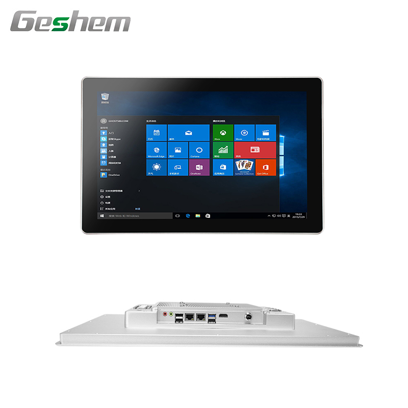 19 inch all in one touch screen computer industrial panel pc with Core i3 i5 i7 6 USB GPIO optional