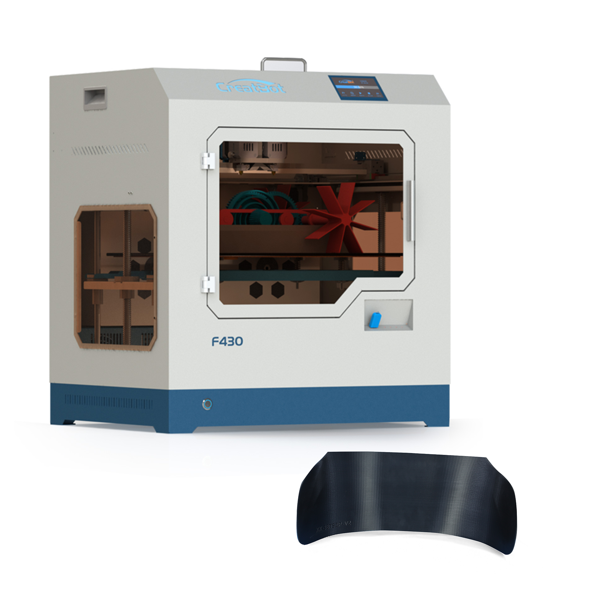 CreatBot 3D Printer F430: 3d printing machine material 3d wax printing machine high temperature 3D printer desktop impresora