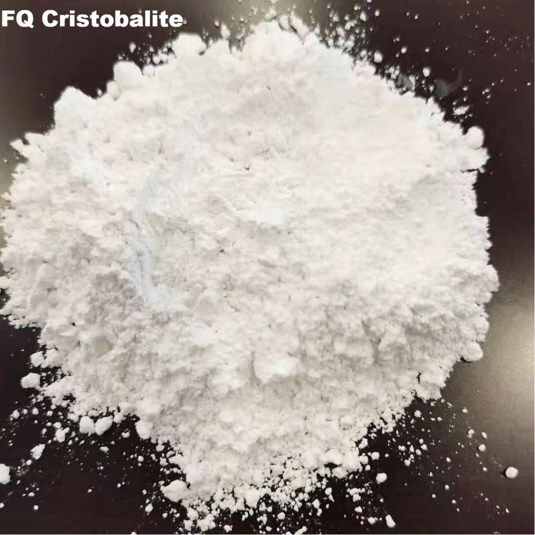Bulk Sale 325 Mesh Best Conversion High Grade Excellent Purity Whiteness Calcined Quartz Flour Cristobalite Powder for Casting
