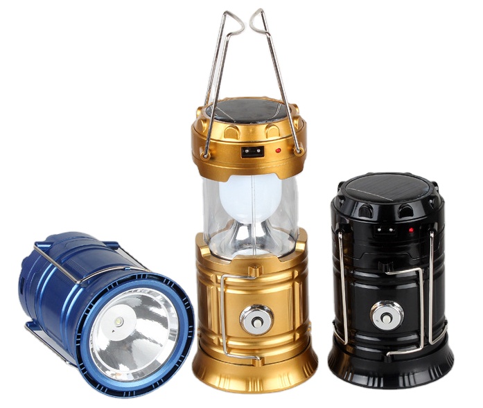 Outdoor Usb Rechargeable Oak Portable Camping Wood Lamp