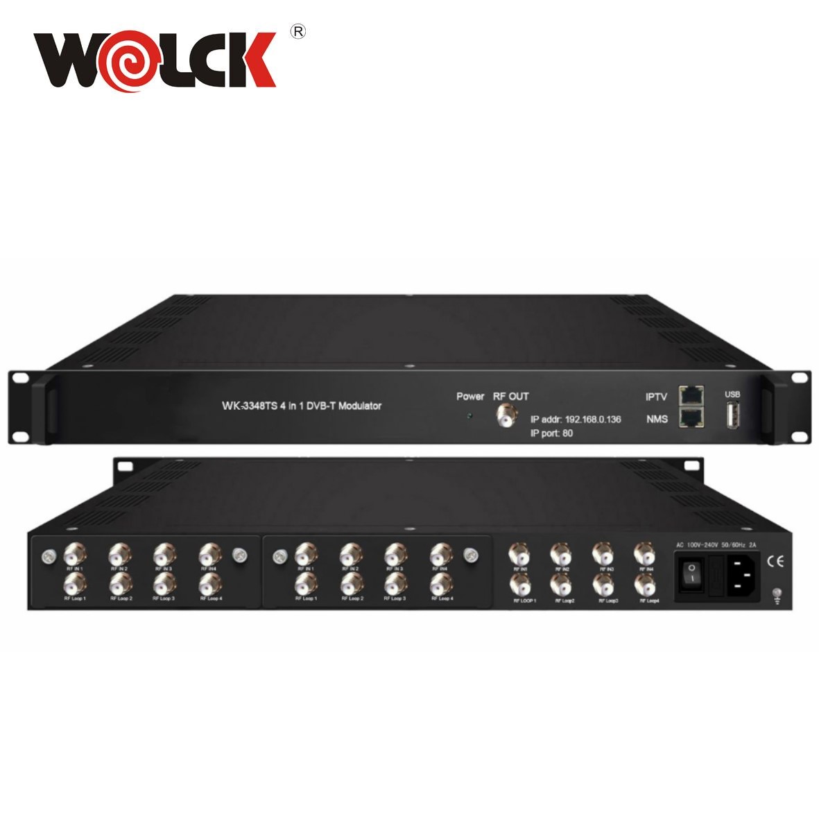 Цифровой ТВ dvb-t dvb-c модулятор 12 тюнер цифровой радиочастотный модулятор