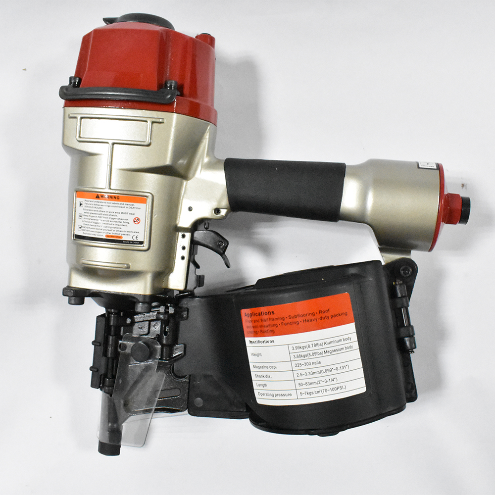 CN80 Pneumatic Industrial Pallet Air Coil Nailer
