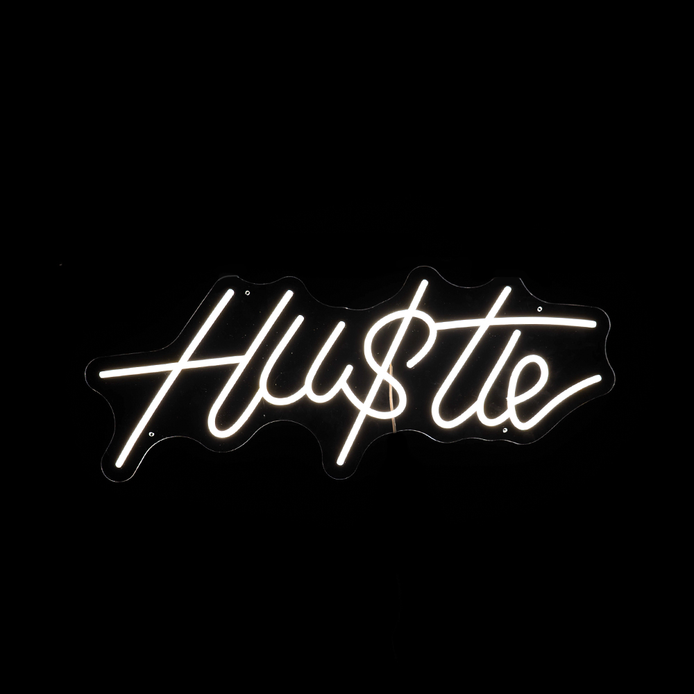 Led Luminous Words Supermarket Scene Layout Decorative Lights Letter Pattern Neon Lamp Modeling Engineering Customization