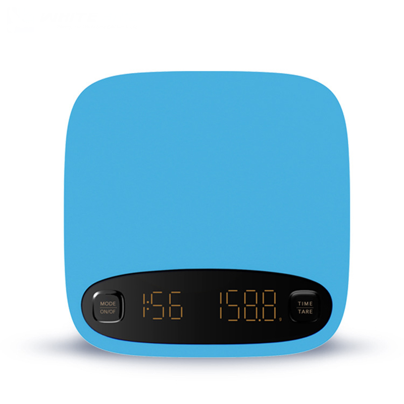 ZOGIFTS Rechargeable Household Food Kitchen Weight Scale Stainless Steel Mini Baking Weighing