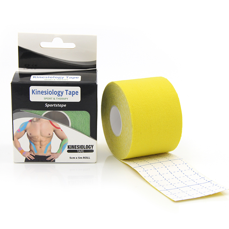 Factory Sports Safety Athletic Tape Therapy Sports Kinesiology Tape Custom Logo