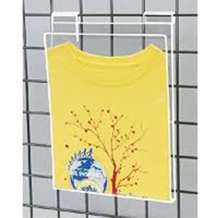 Gridwall Acrylic T-Shirt Display Slatgrid Plexi Clothing Store Short Sleeves Shirt Product Holder Panel