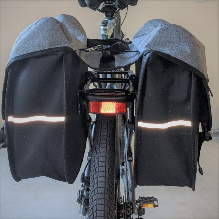 Erik Hot Selling Durable Polyester Bike Pannier Bag