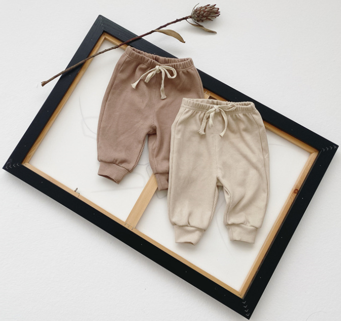 New soft and comfortable cotton casual pants for infants in autumn