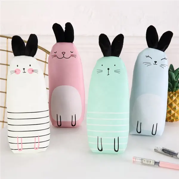 The Latest Korean Stationery Cute Lightweight Popular Rabbit Pencil Box Suitable For Girls