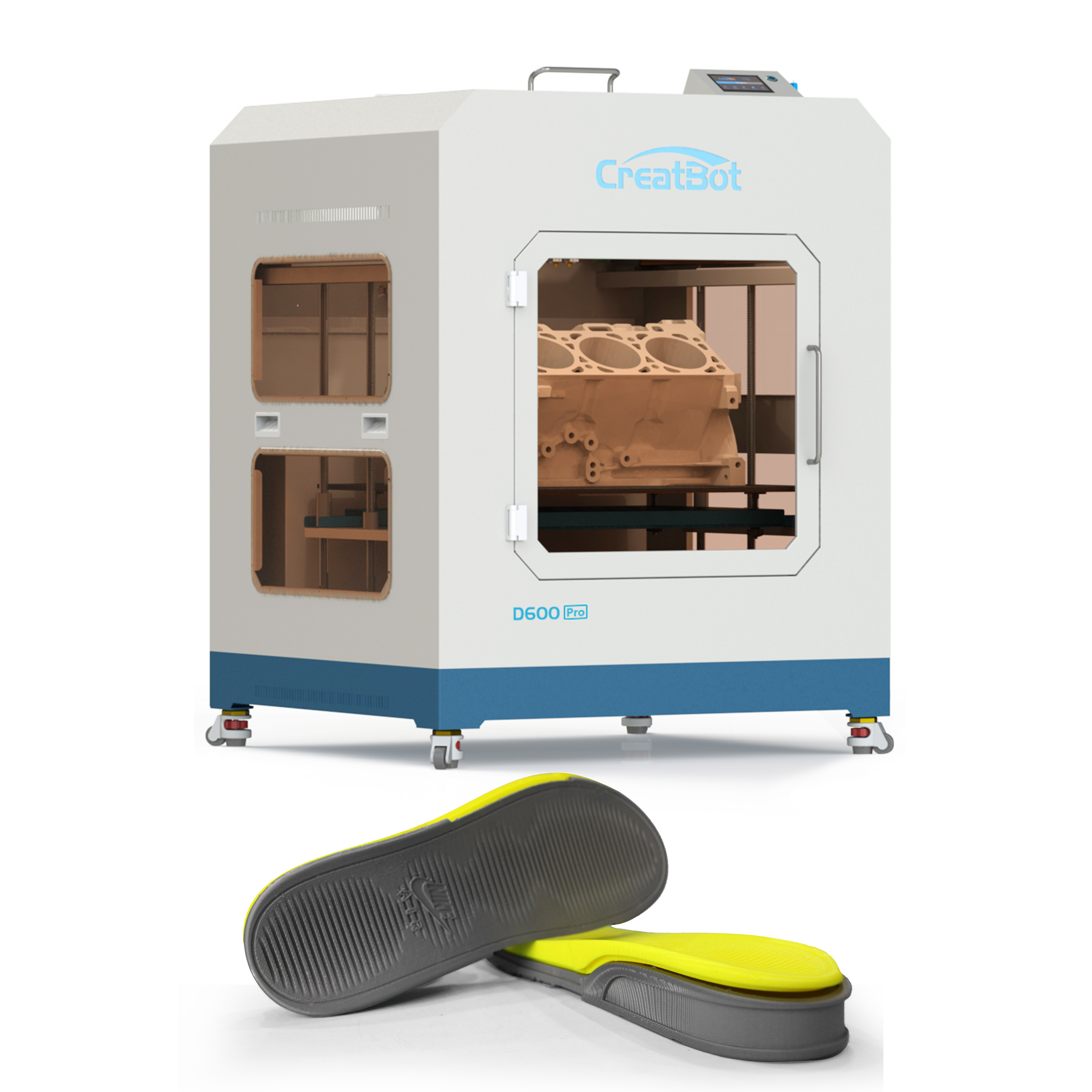 CreatBot D600PRO High Accuracy SLA SLS PA ABS 3D Rapid Prototype FDM3D Printing Service in China