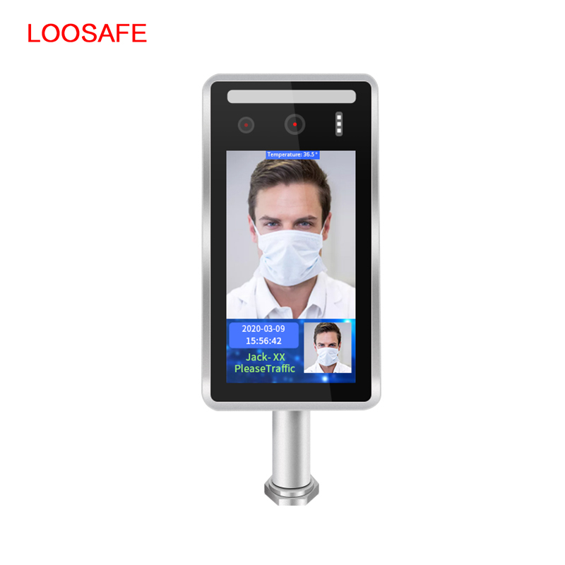 Loosafe емкость лица 0.5s посещаемость времени 0,3 Точность измерения температуры тела распознавание терминал термометр машина