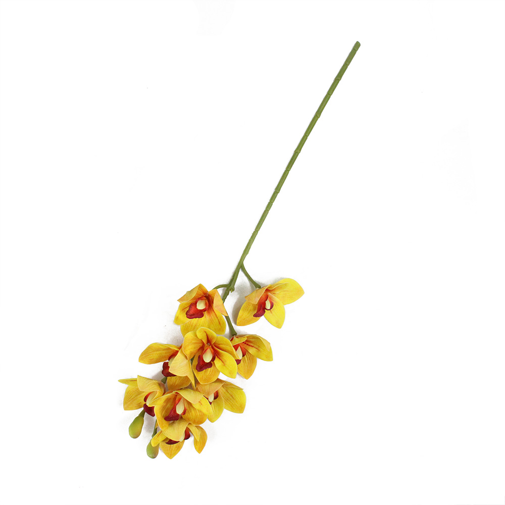 Натуральная латексная искусственная лодка, Орхидея cymbidium