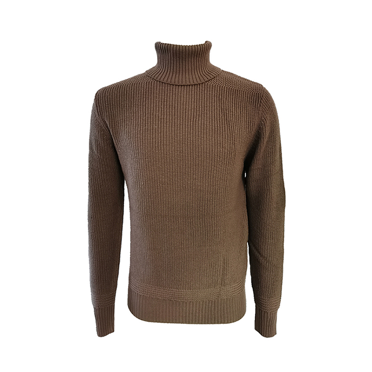 Wholesale cashmere sweater high end luxury sweater pure wool fashionable knitted wool sweater