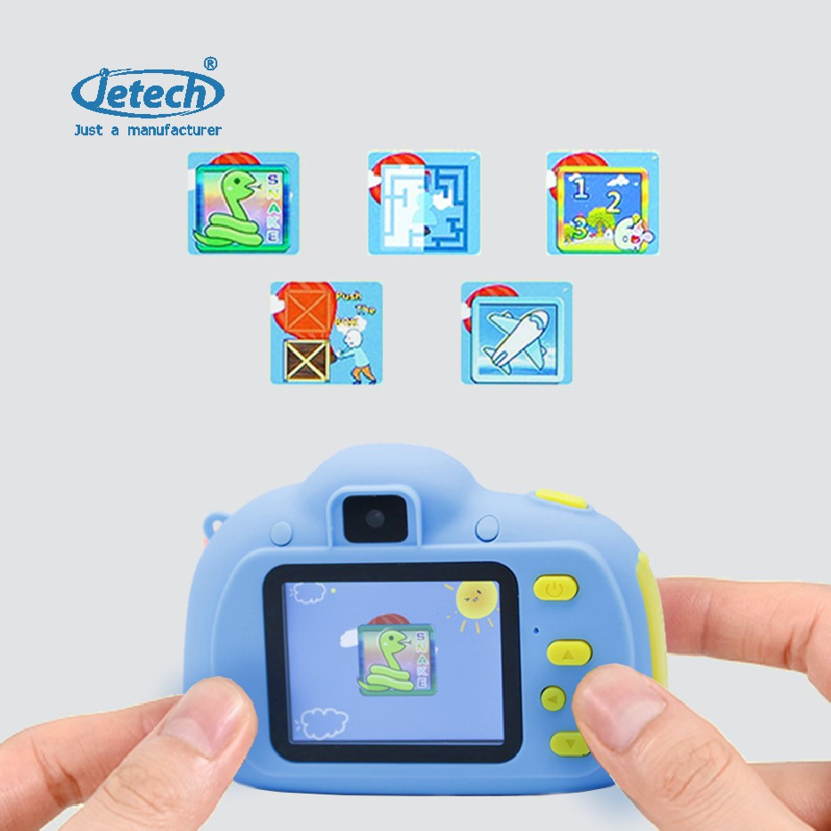 Best Gift Cute Kids Camera Video Recording Built-In Games Digital Camera Toy For Children 2.0 Inch 1200W Instant Camera