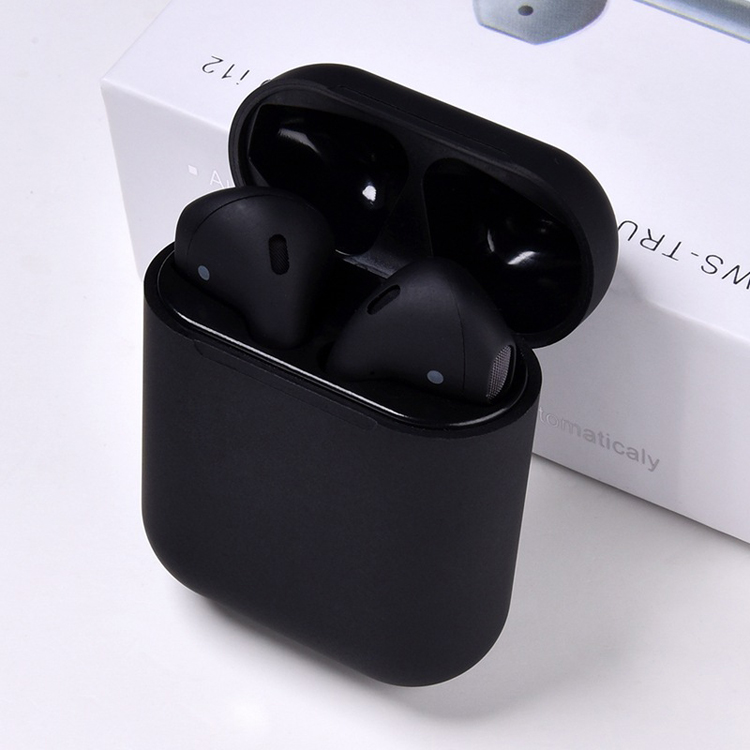Amazon Choice беспроводные наушники-вкладыши I12s роскошные наушники водонепроницаемые спортивные синие зубья наушники с зарядным устройством