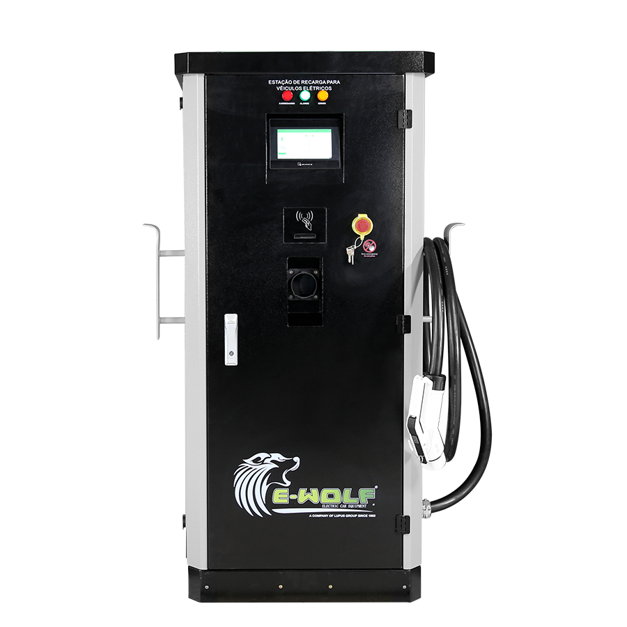 60kw DC CCS ev car charger Single connector electric car station