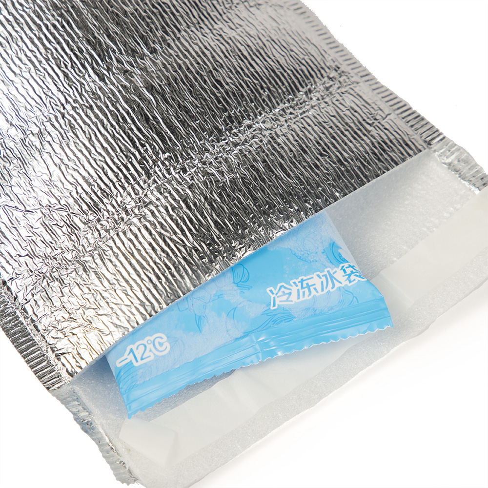 New design printed food bag thermal insulation bag aluminium waterproof fabric foil cooler bag