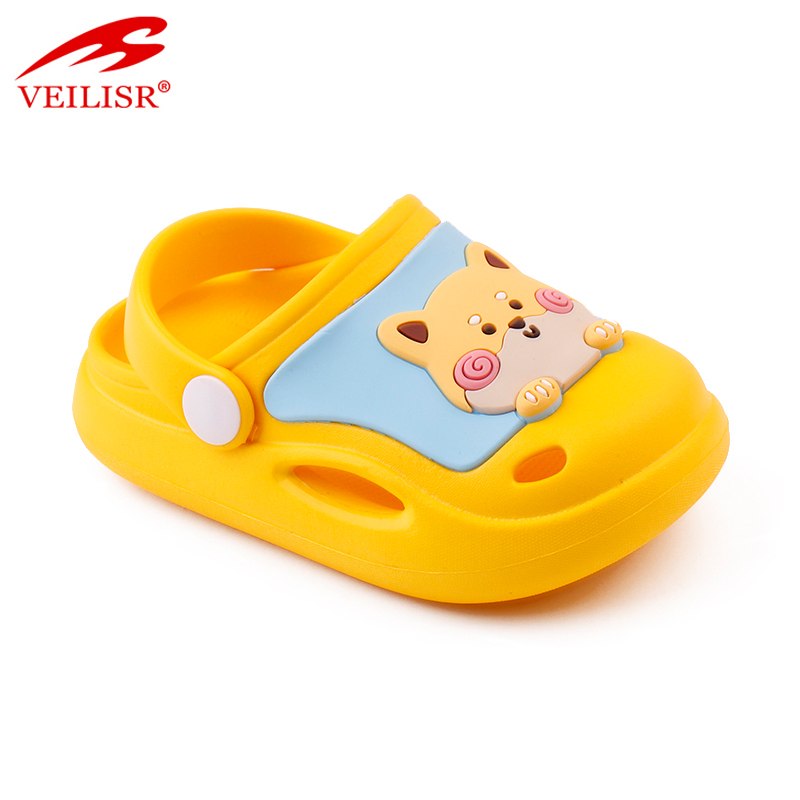 Cute cartoon children garden shoes kid's clogs
