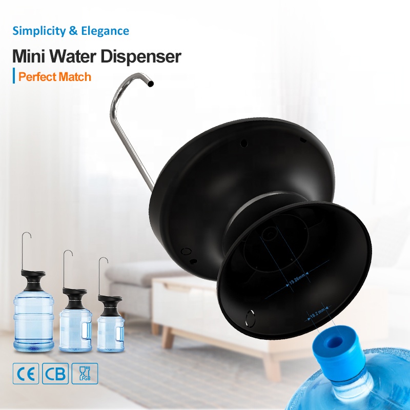 manual touch sensor 20 liter bottle water dispenser pump system