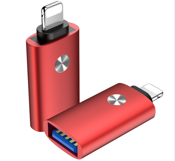 Адаптер OTG с USB на Lightning, конвертер, адаптер для камеры с клавиатурой и фортепиано для iPhone 11 Pro XS max XR X 8 7 6 6s 5 5s SE iOS 12 13
