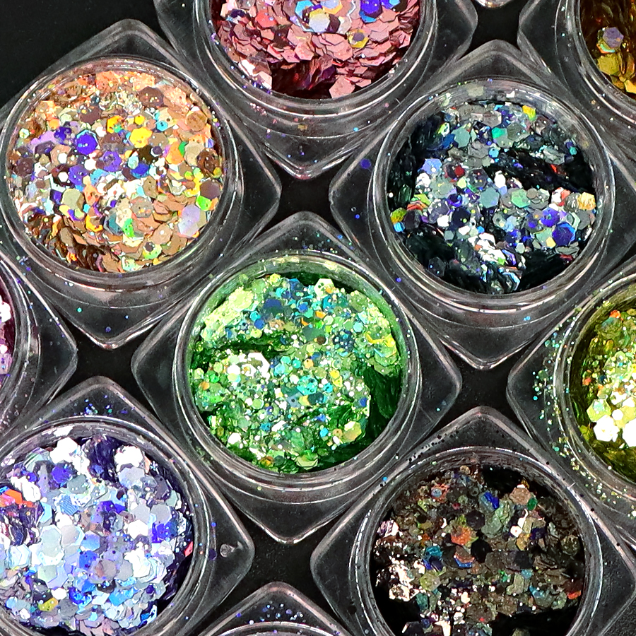 Glitter Jars Factory Supply Wholesale 2oz 100gram 1kgs Holographic Glitter for Crafts Decoration