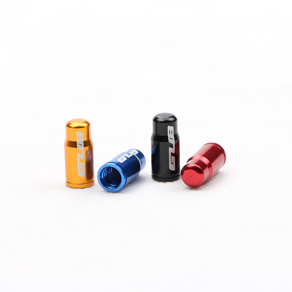 GUB Presta Tire Wheel Rims Stem Air Valve Tyre Dust Cover for Bike Bicycle Accessories Aluminum Alloy Generic Lot 50pcs BMX