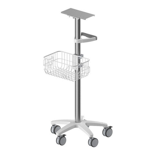 Fixed height Hospital patient Medical Monitor Trolley