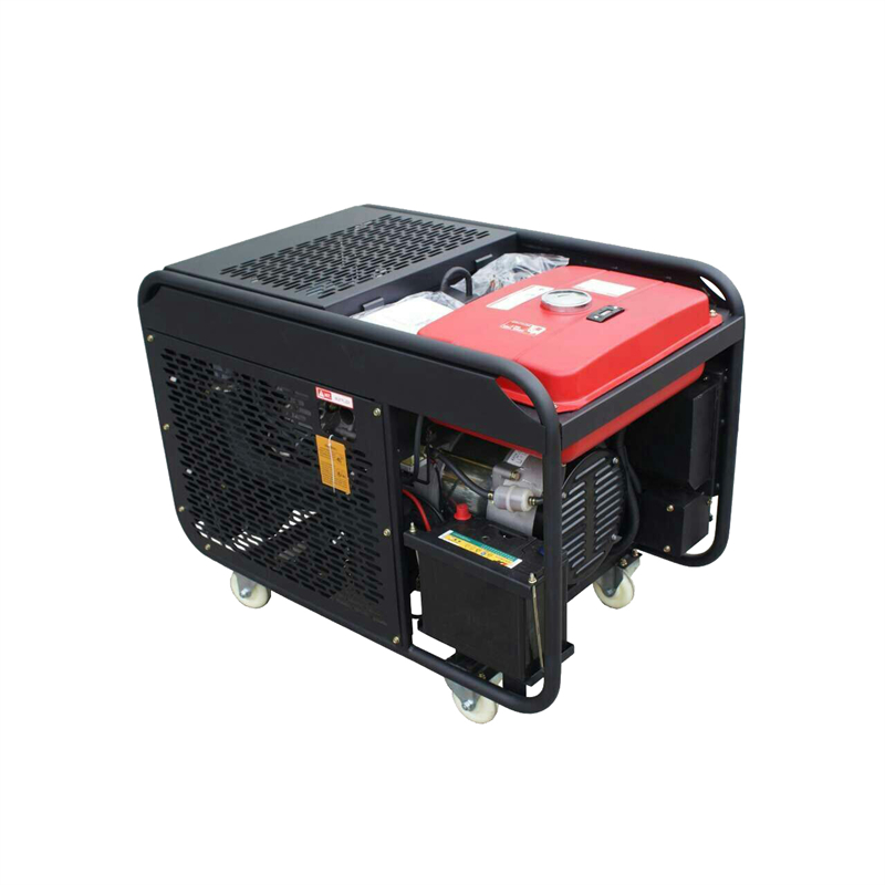 Открытого типа 8.5KW / 9.5KW 2 цилиндровый дизельный двигатель с водяным охлаждением 9KW дизель-генератор мощности двойной цилиндровый дизельный генератор