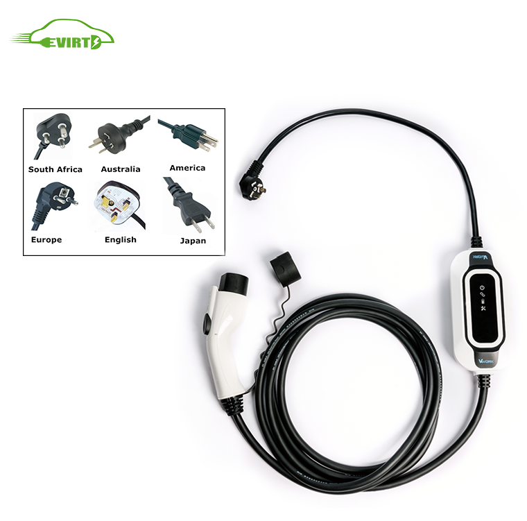 SAE J1772 EVSE Уровень 2 EV зарядное устройство коробка EV зарядное устройство