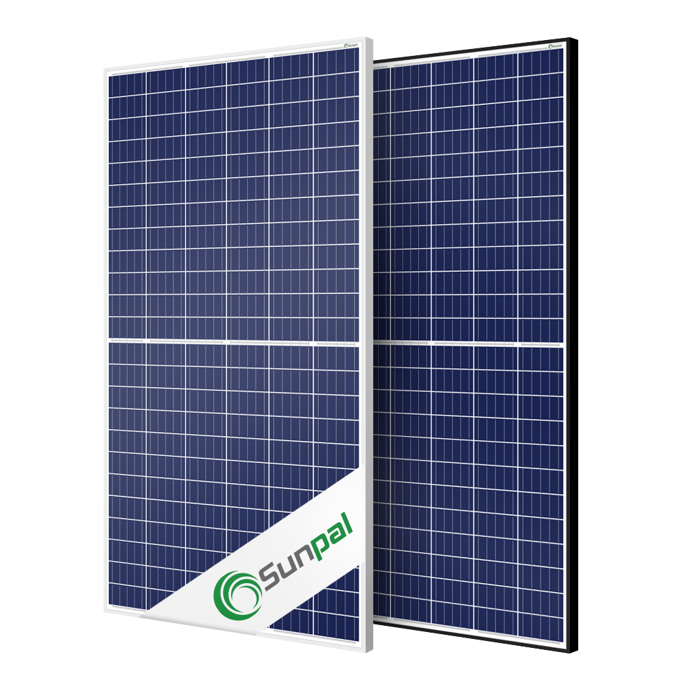 Sunpal поли-кремние панели солнечных батарей половина сотовый 350W 340W 345W 355W 360W 144 клетки 9BB Pv солнечная панель модуль