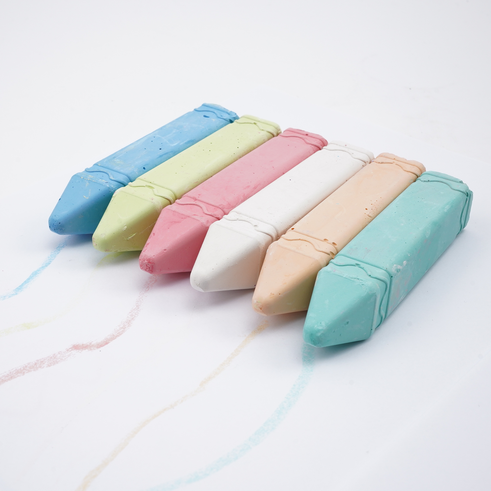 Factory newest wholesale professional outdoor fun washable environmental sidewalk chalk