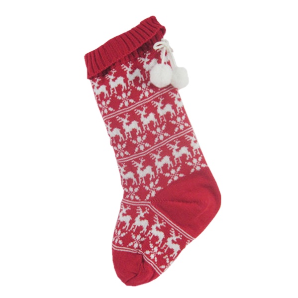 Wholesale custom design decoration knitted kids gifts fuzzy christmas socks for sale