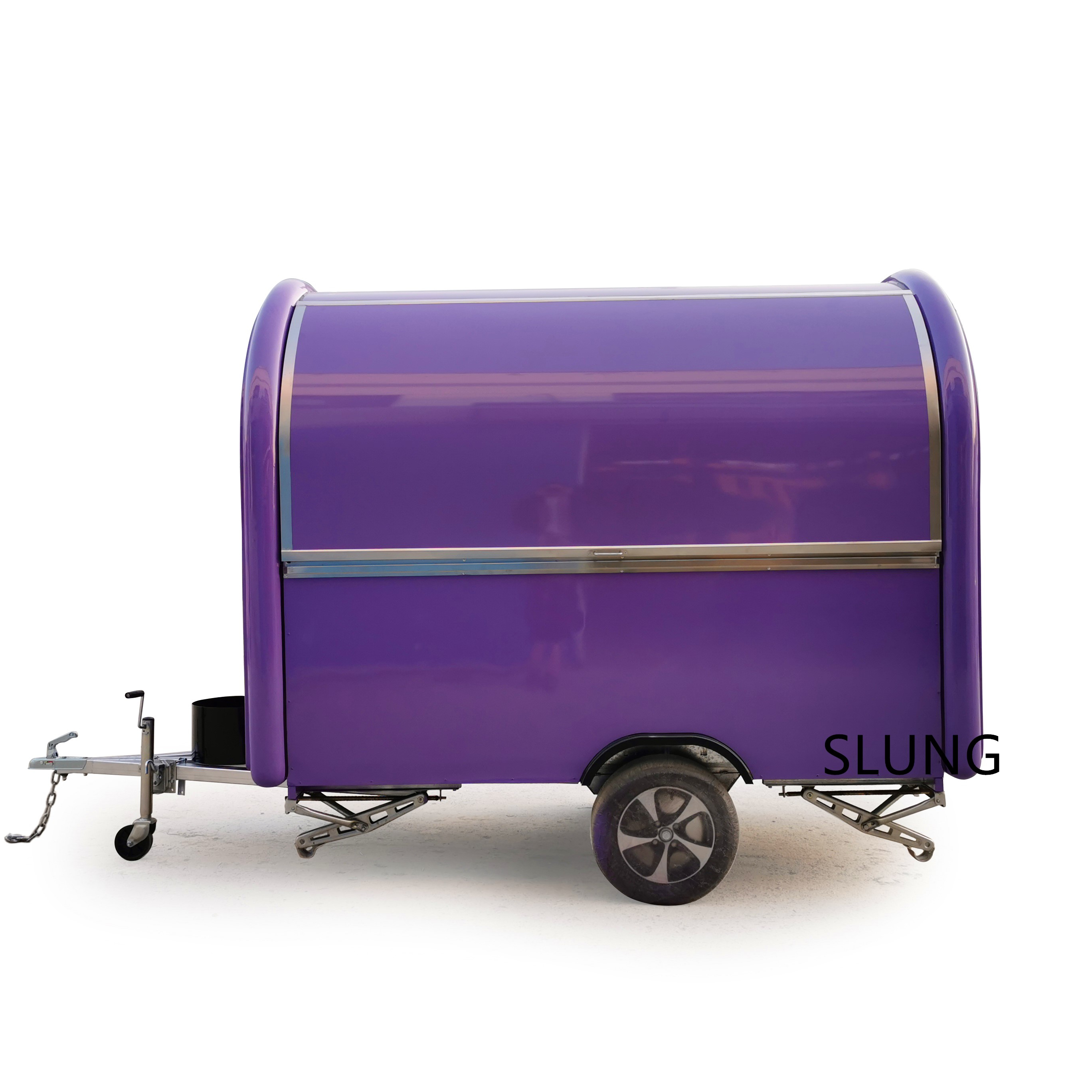 SLUNG food cart trailer Various configurations can be production according to the requirements mobile food trailer