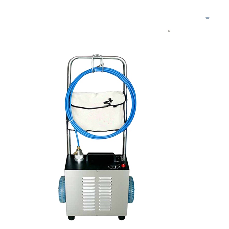 Heat exchanger tube cleaner for central air conditioning and A/C factory