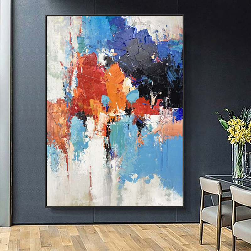 Wholesale Cheap Price Home Decoration Wall Art Other Painting Abstract Canvas Oil Paintings pintura al oleo a mano