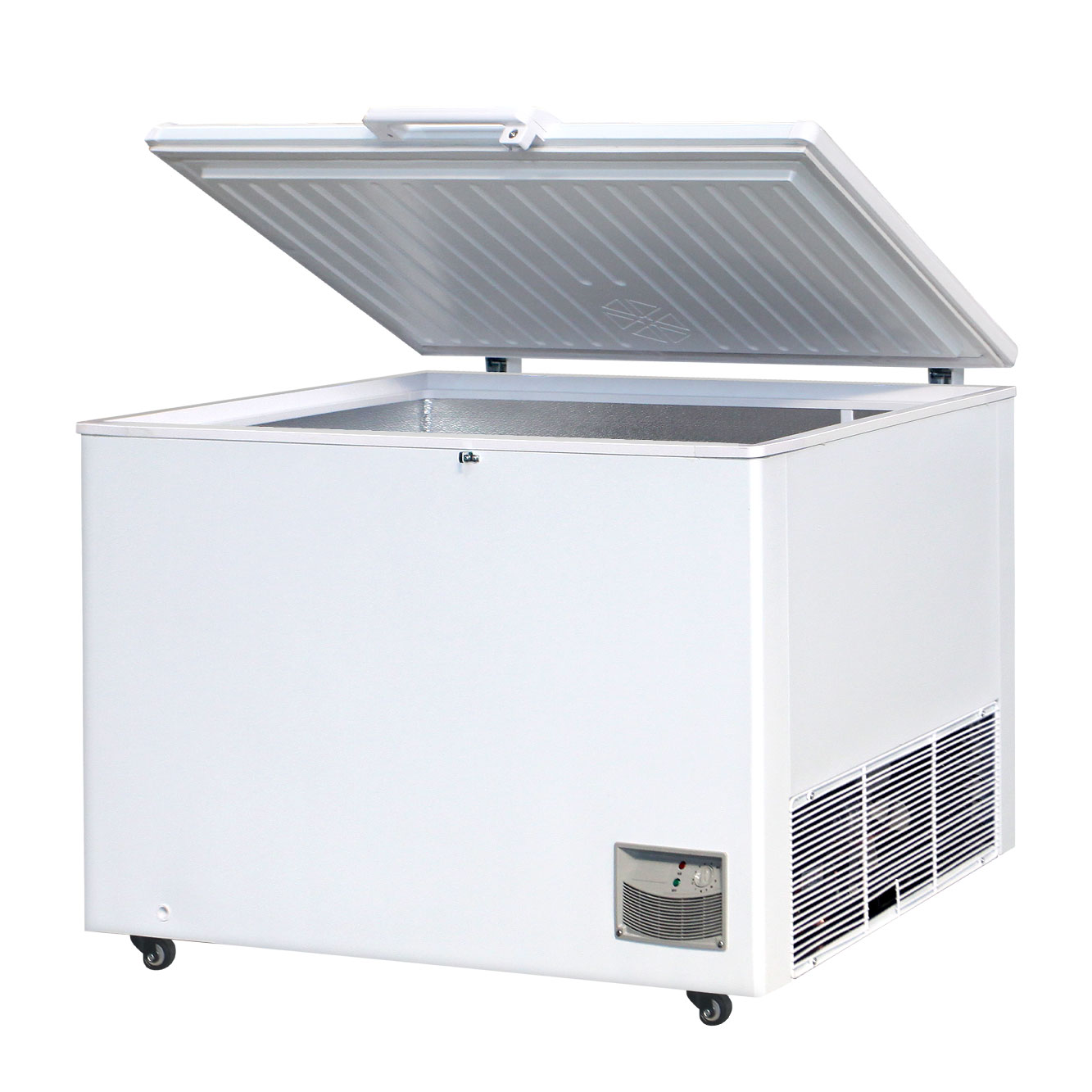 Supermarket Deep Freezer Manufacturer Single Door Chest Freezer Refrigerator Commercial Freezers