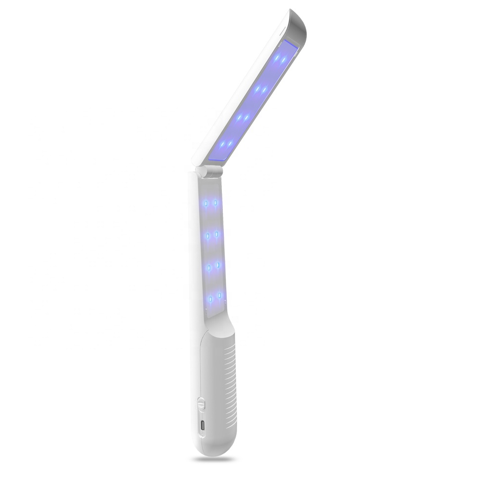 Складная ручная УФ-лампа Amazon 2020 с зарядкой Micro-USB для автомобиля, дома, больницы, убивает 99% микробов, вирусов и бактерий