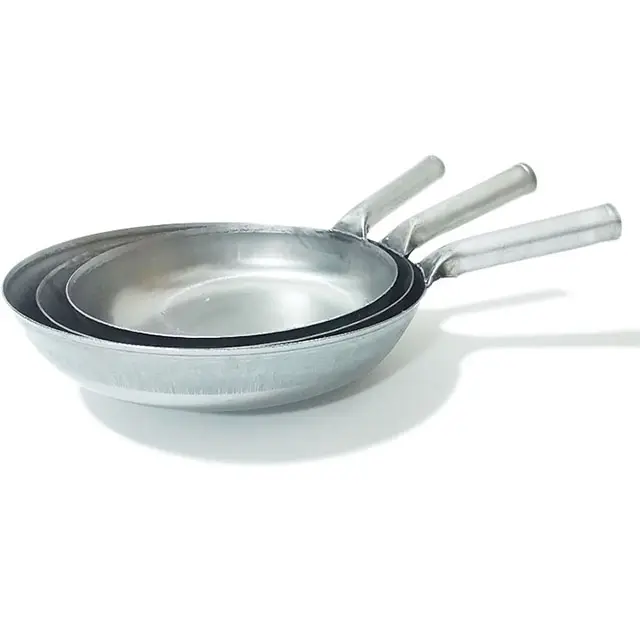 Chinese Hotel cast iron cookware wok pan round bottom carbon steel cooking pan